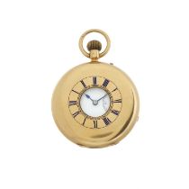 John Hall & Co., Manchester, an 18ct gold full hunter pocket watch, circa 1884