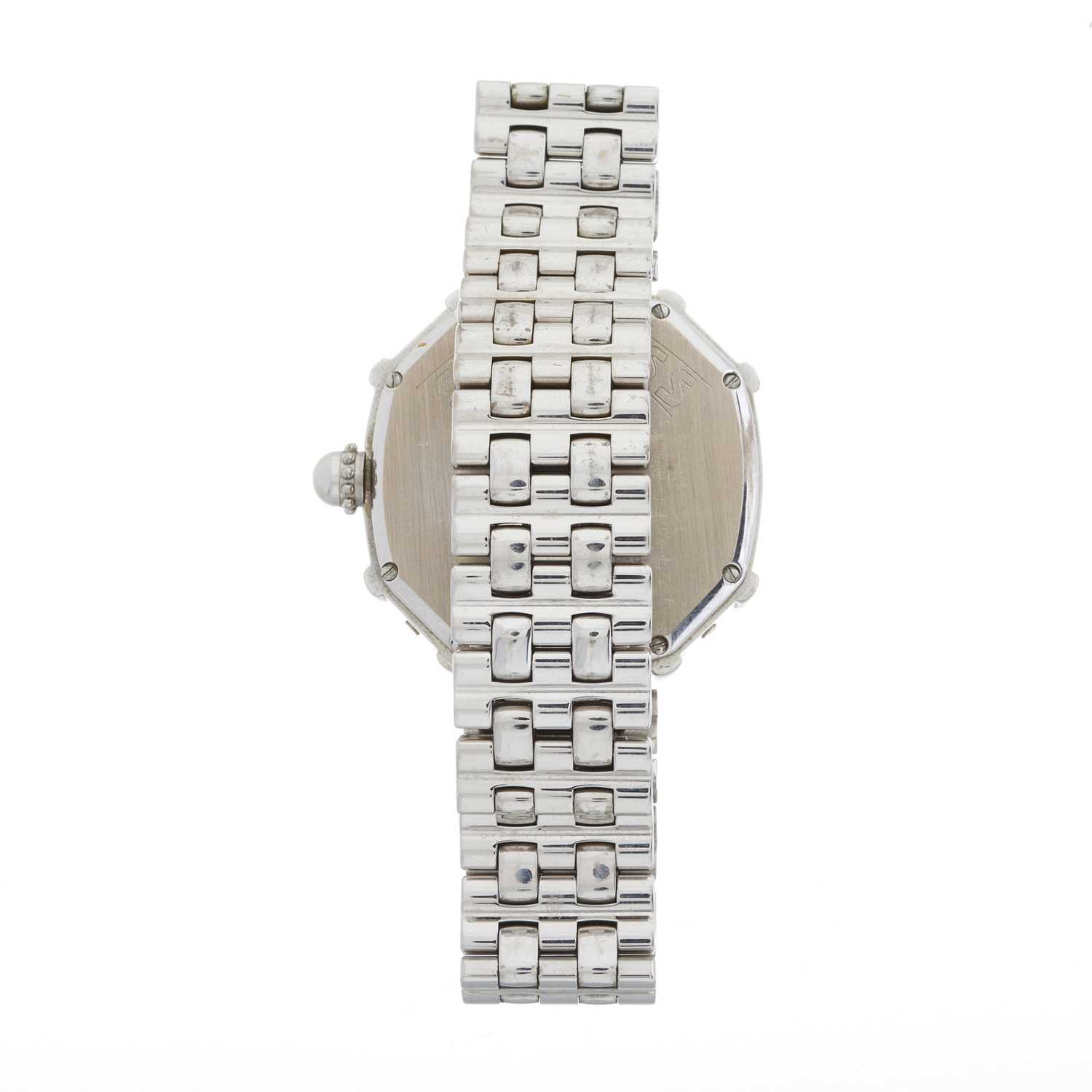 Gerald Genta, an 18ct white gold Perpetual Calendar Success chronograph bracelet watch - Bild 2 aus 3