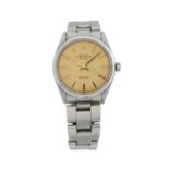 Rolex, a stainless steel Oyster Perpetual Air-King Precision bracelet watch