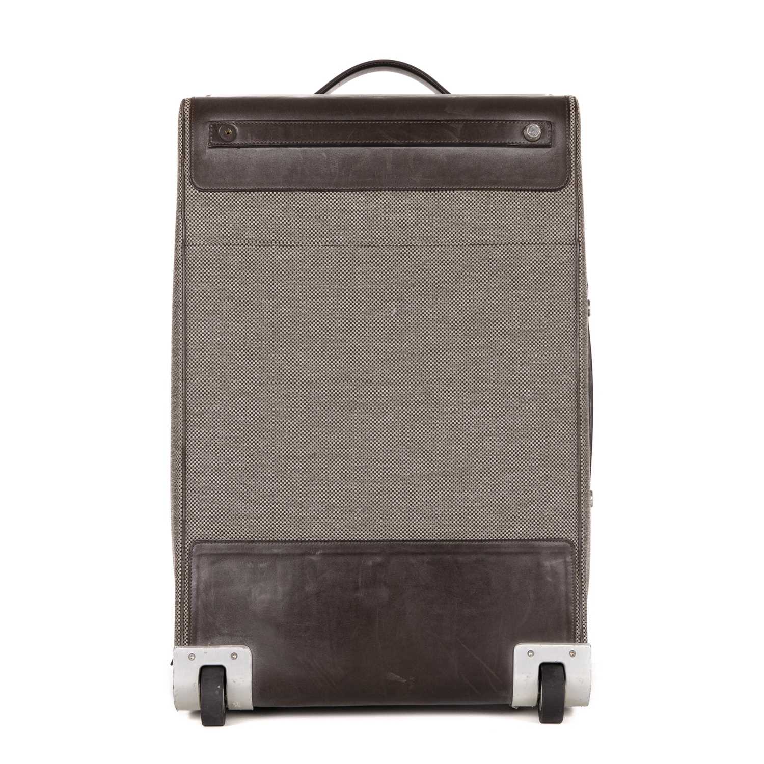 Hermes, a 2012 Cleche-Express cabin suitcase, designed with grey water-repellent H tech canvas - Image 2 of 6