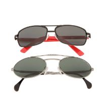 Two pairs of sunglasses, to include a pair of Tag Heuer Ayrton Senna sunglasses, and a pair of