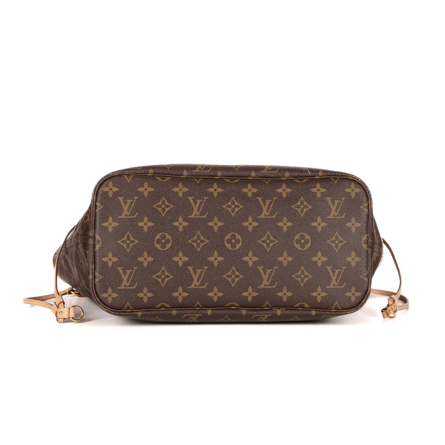 Louis Vuitton, a monogram Neverfull MM handbag w/pouch, designed with the maker's monogram coated - Image 4 of 4