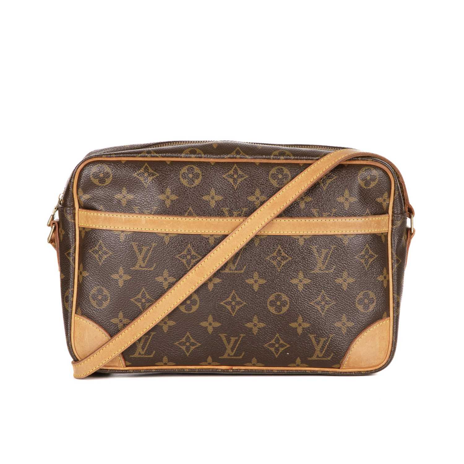 Louis Vuitton, a monogram Trocadero handbag, featuring the maker's monogram coated canvas exterior