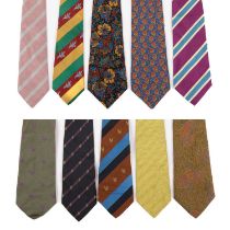 A selection of men's ties, to include examples by Richel Royal, Gallery of London, Arthur & Fox,