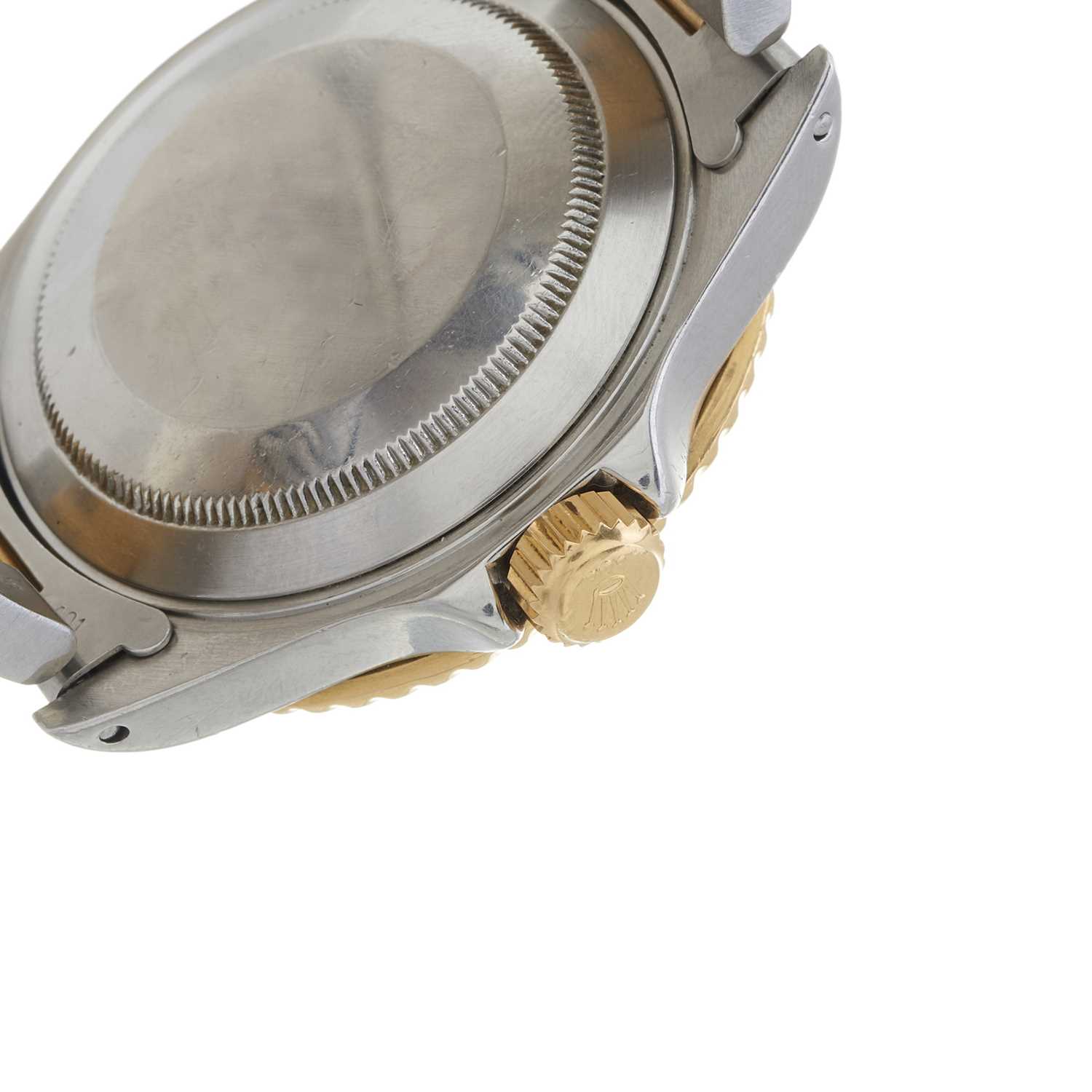 Rolex, a vintage Oyster Perpetual Date Submariner Bluesy bracelet watch - Bild 3 aus 5