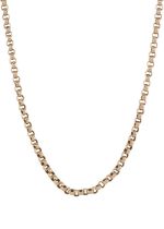 An early 20th century 9ct gold chain necklace