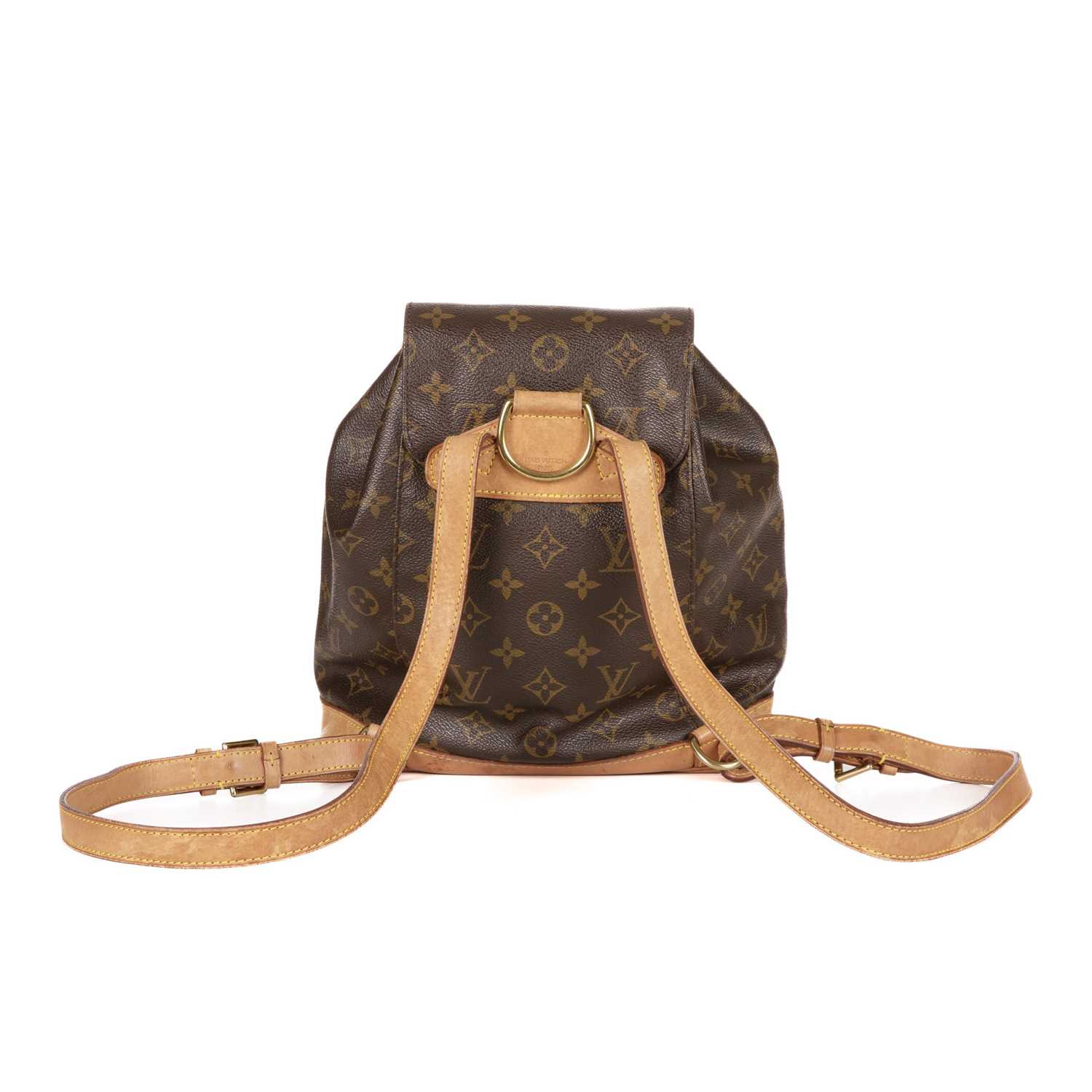 Louis Vuitton, a monogram Montsouris MM handbag, designed with the maker's signature monogram coated - Image 2 of 4