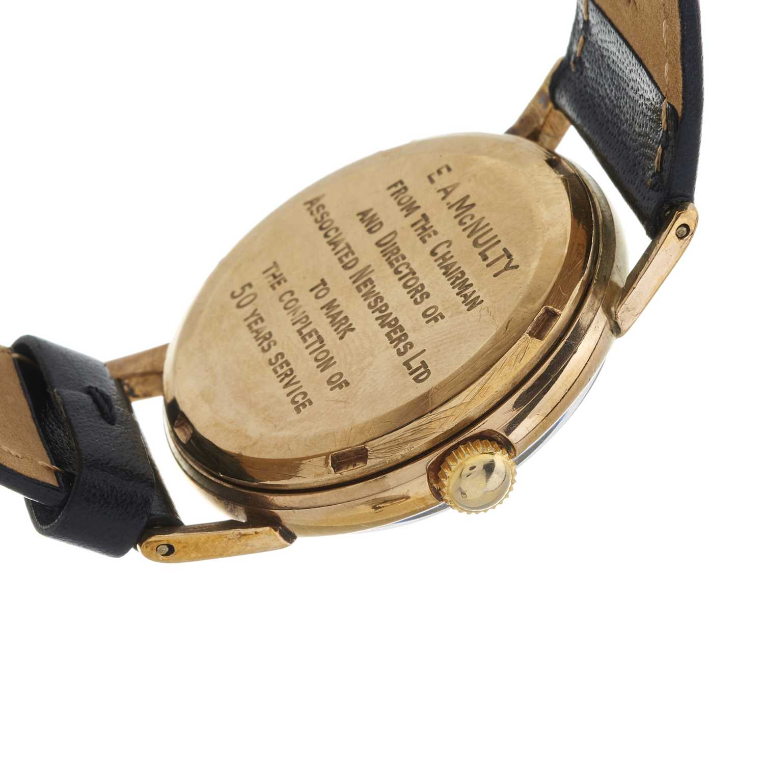 Rolex, a 9ct gold Precision wrist watch - Image 3 of 3