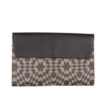Gucci, a large Supreme Caleido clutch, designed with a GG monogram coated canvas exterior