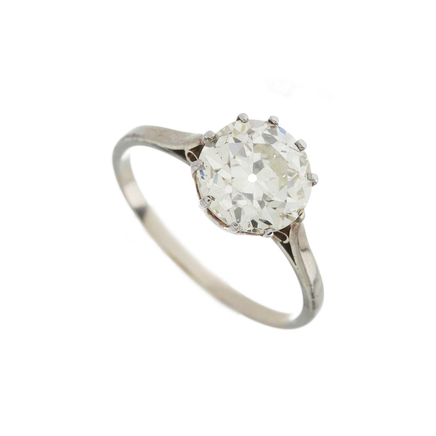 An early 20th century old-cut diamond single-stone ring - Image 3 of 3