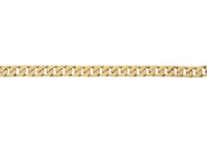 An 18ct gold curb-link bracelet