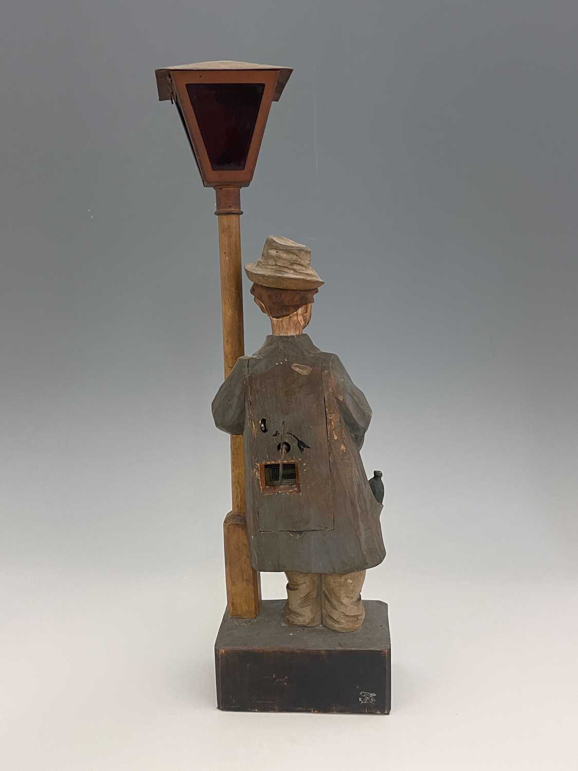 A Black Forest 'whistling' automaton, early 20th Century, in the manner of Karl Griesbaum, in the - Image 4 of 4