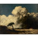 Attributed to Narcisse Virgile Diaz de la Pena (French, 1807-1876), The Storm, oil on canvas, 70