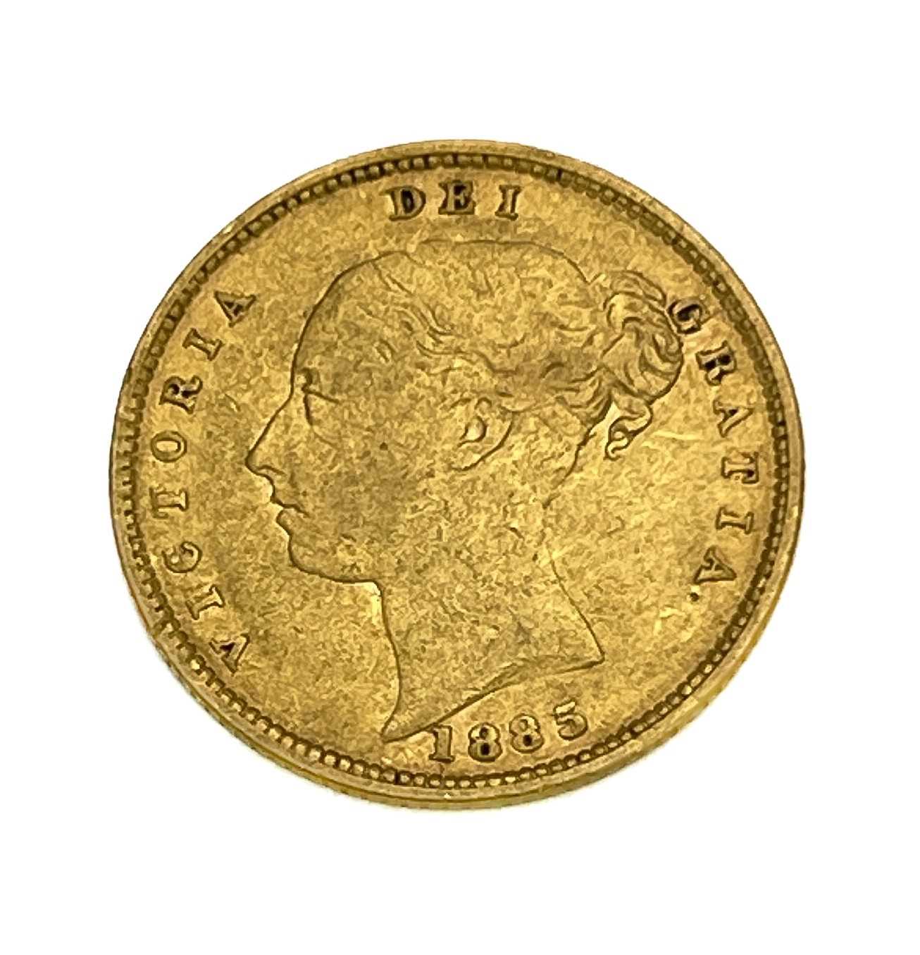 Victoria, Half Sovereign, 1885. S3861