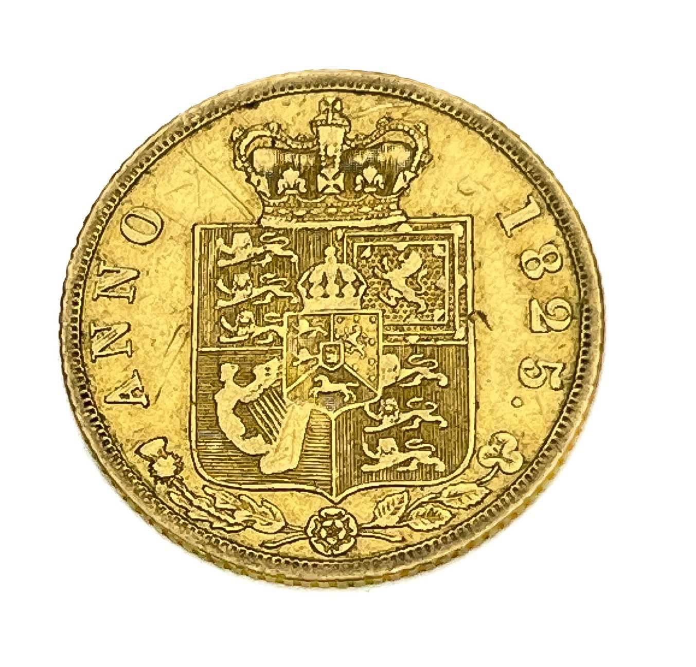 George IV, Half Sovereign, 1825. S3803 - Image 2 of 2