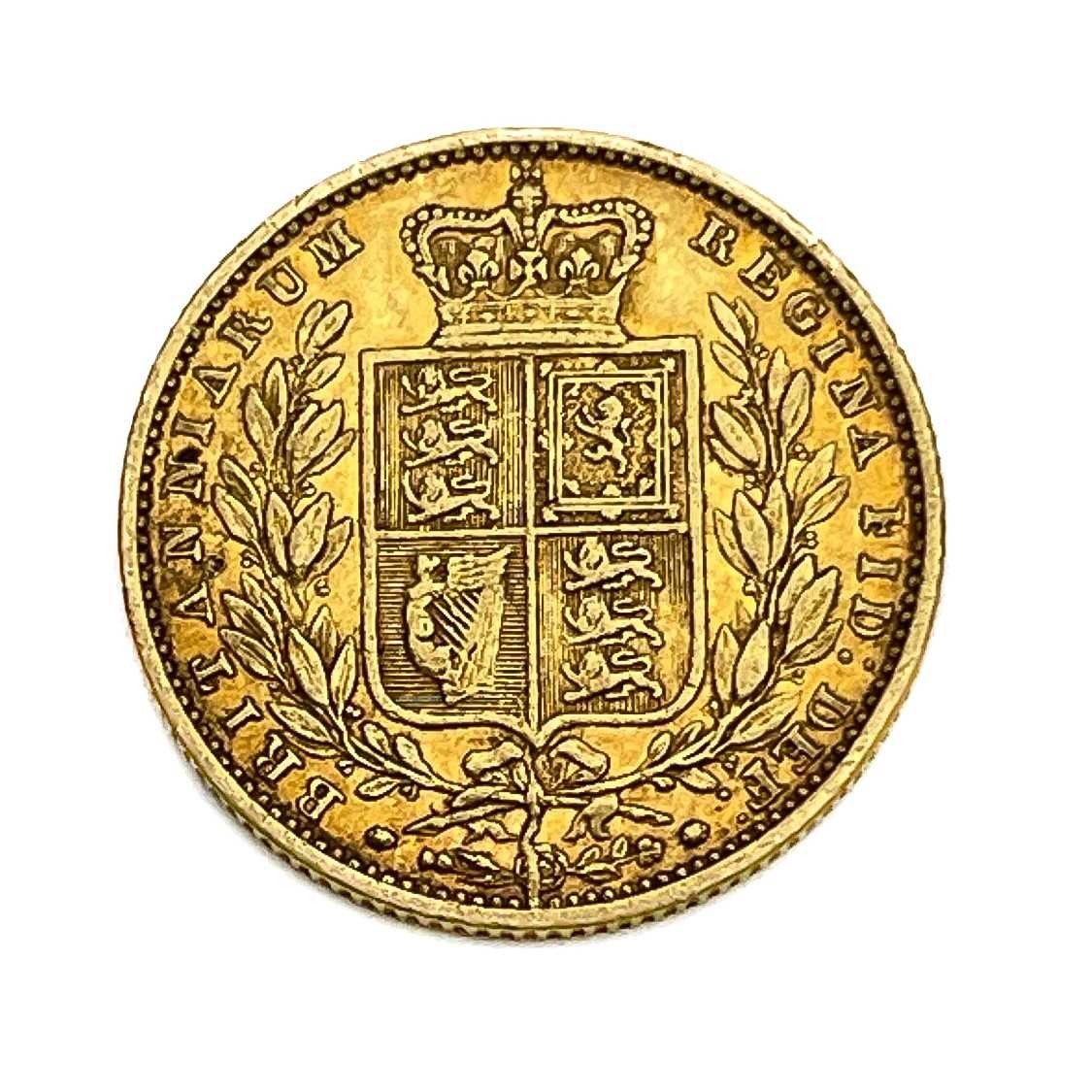 Victoria, Sovereign, 1855. S3852D - Image 2 of 2