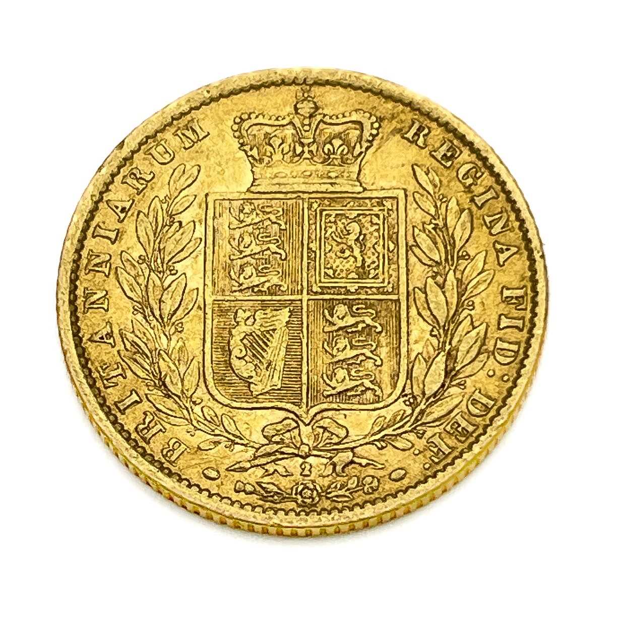 Victoria, Sovereign, 1871, Die No. 2. S3853B - Image 2 of 2