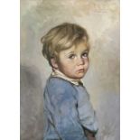 Giovanni Bragolin (Italian, 1911-1981), Little Boy, signed u.r., oil on canvas, 68 by 50cm, gilt