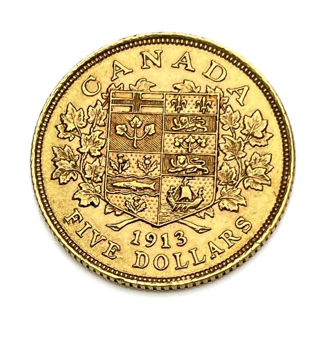 Canada, George V, 5 Dollars, 1913 - Bild 2 aus 2