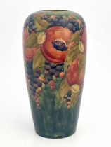 William Moorcroft for Liberty and Co., a Pomegranate vase, circa 1911, shouldered form, ochre