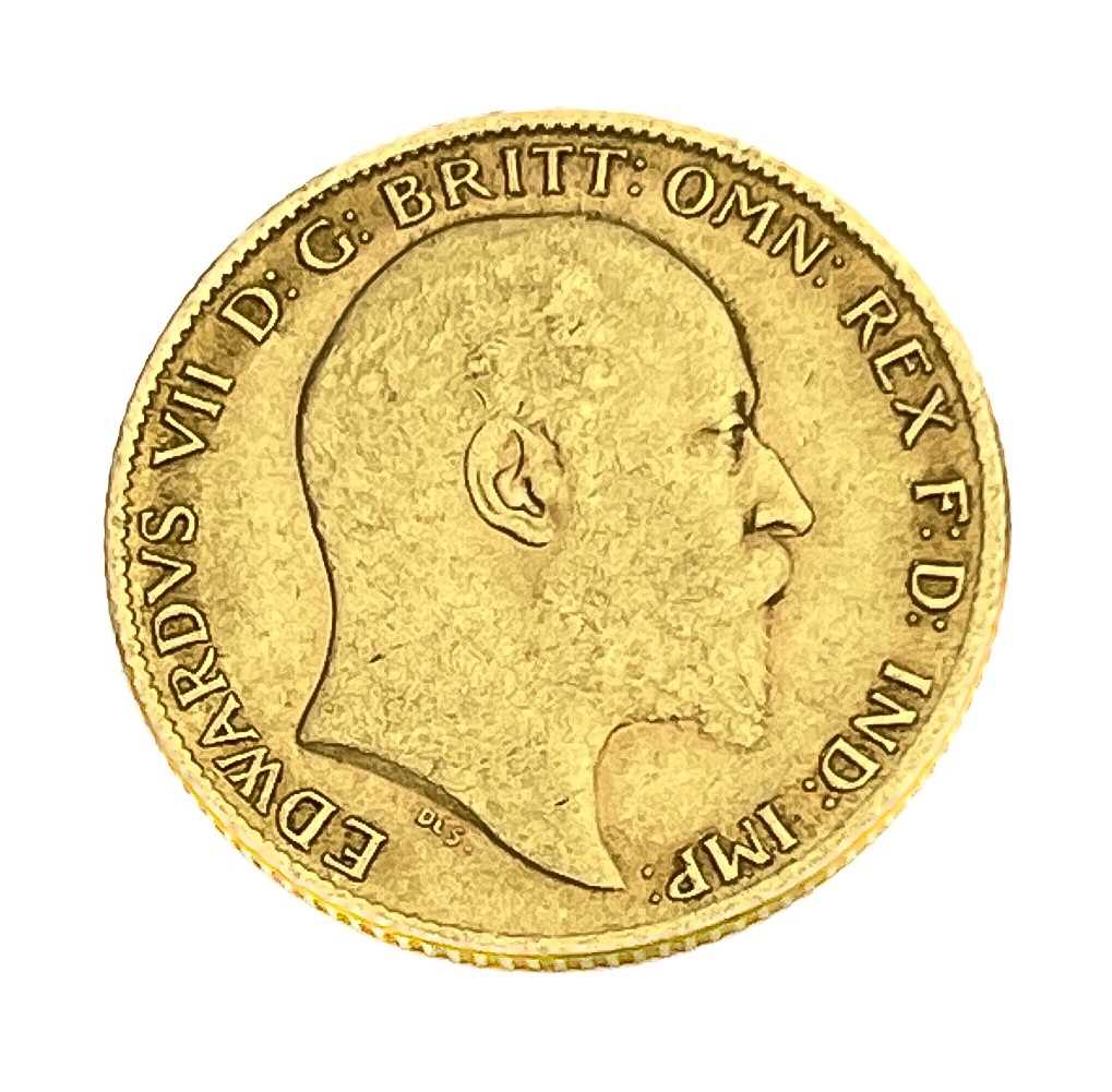 Edward VII, Half Sovereigns, both 1905. S3974 (2) - Image 3 of 4