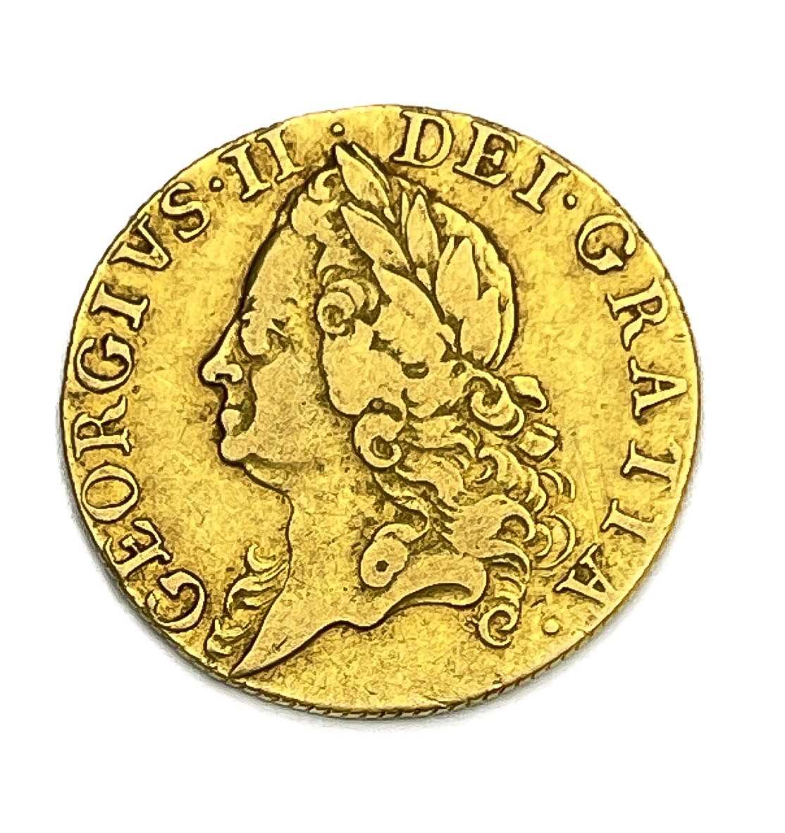 Guinea, George II, 1756. S.3680