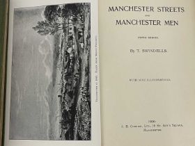 Swindells, T (illustrator), 'Manchester Streets and Manchester Men', 1906-1908, five volumes, J.E.