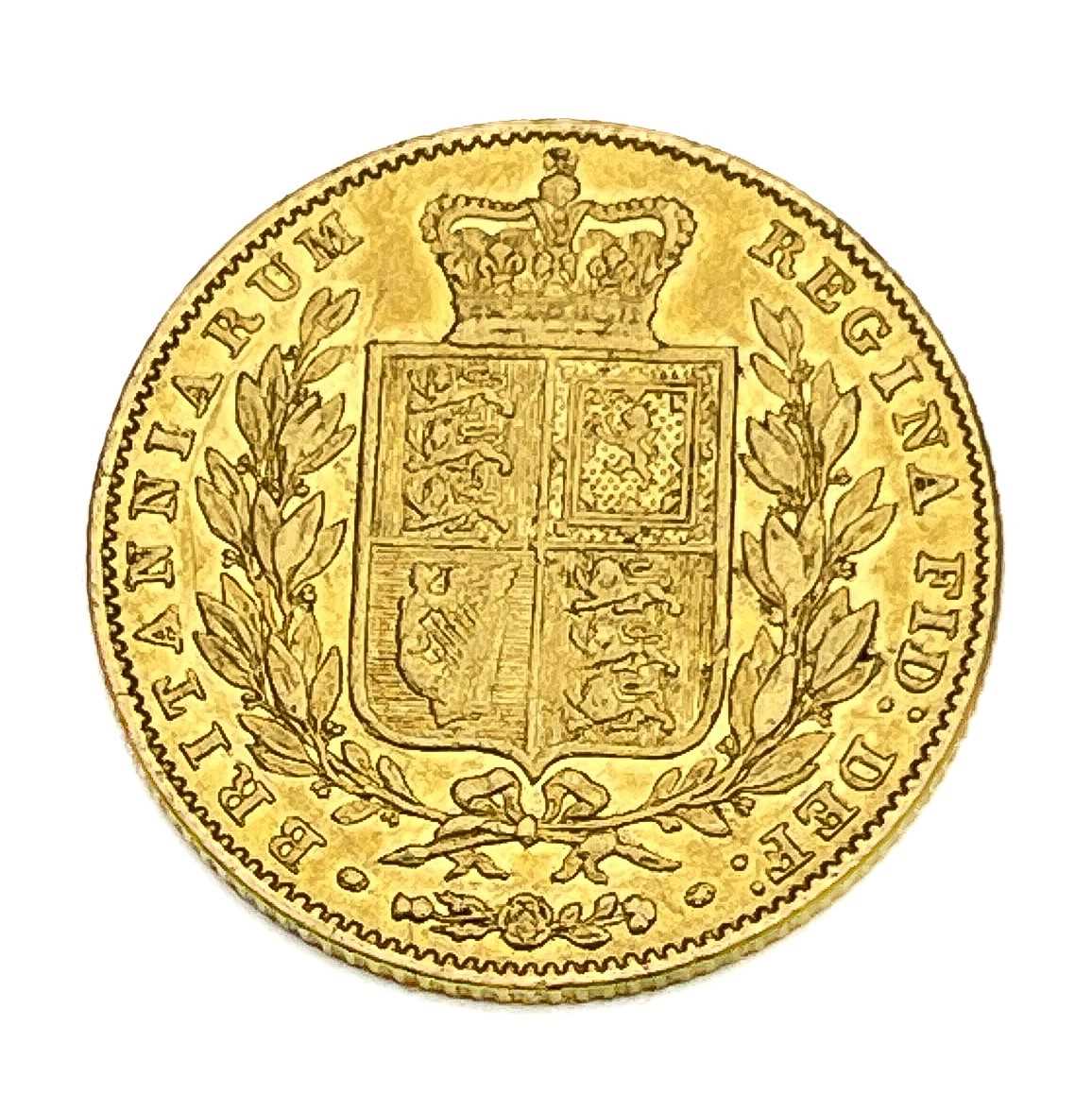 Victoria, Sovereign, 1847. S3852 - Image 2 of 2