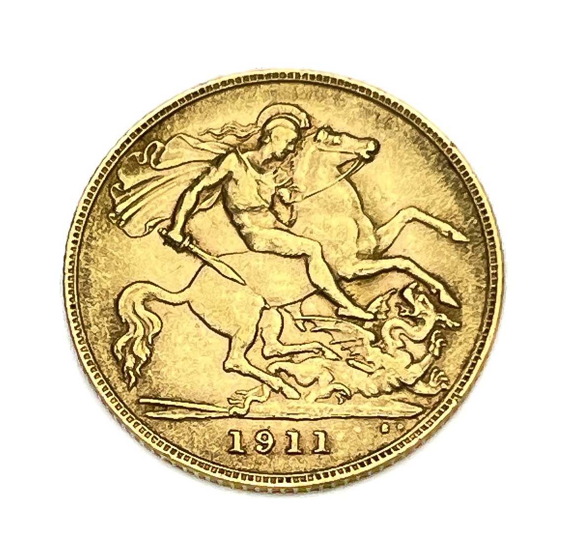 George V, Half Sovereign, 1911. S4006 - Image 2 of 2