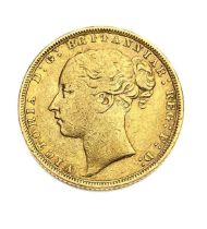 Victoria, Sovereign, 1872, St George reverse. S3856A