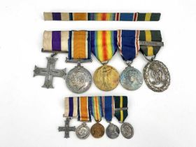 A Military Cross medal group, Major Roger James Hartley, 2/6th London Regt. 1915-1916, 199th Machine
