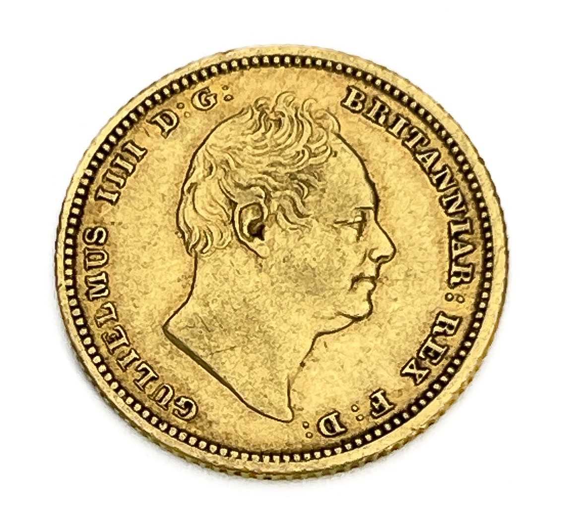 William IV, Half Sovereign, 1837. S3830