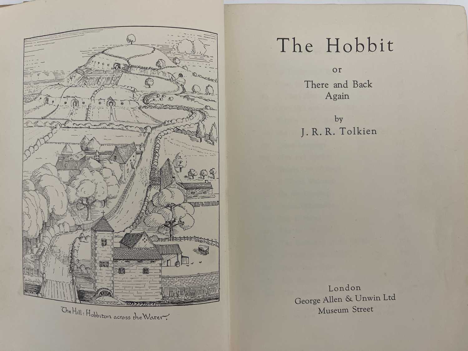 Tolkien, J.R.R. 'The Hobbit, or There and Back Again', 1st ed, 1st impression, pub Allen & Unwin, - Image 4 of 27