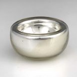 James Powell and Sons for Hale Thomson, a silvered glass bowl, circa 1850s, lustred internal