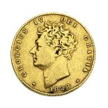 George IV, Half Sovereign, 1828. S3804