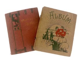 Two albums of early 20th century postcards, Mabel Lucie Attwell, Louis Wain, Lawson Wood etc.