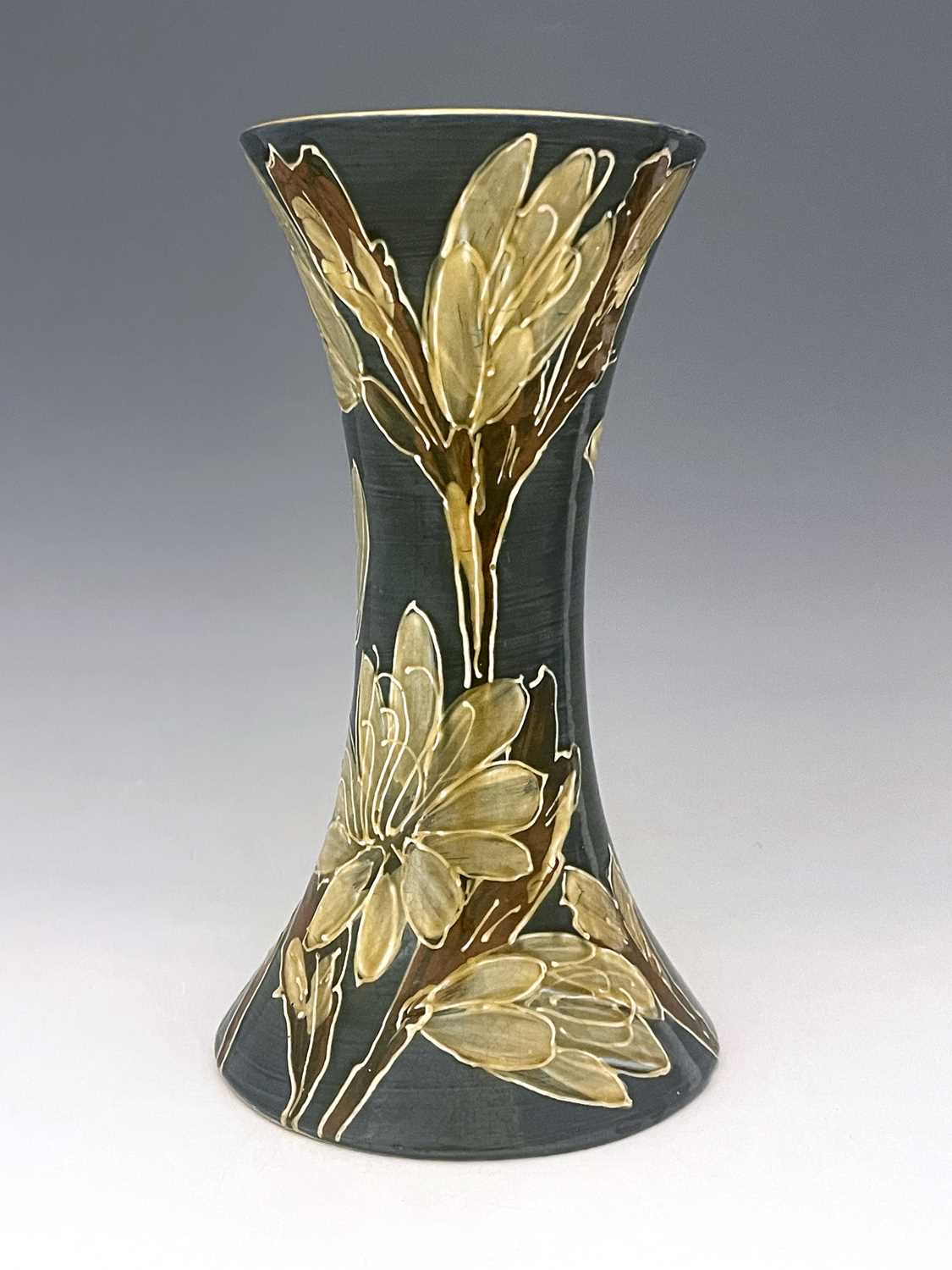 Dean for Thomas Forester and Sons, an Art Pottery slip decorated vase, circa 1910, waisted form, - Image 4 of 5