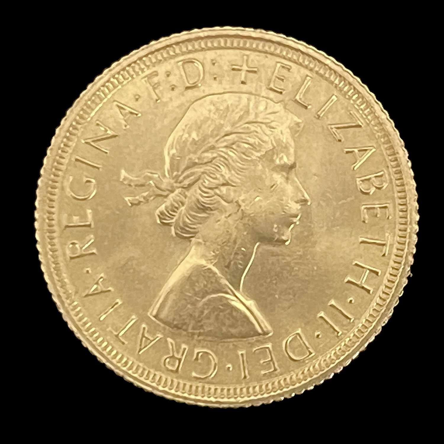 Elizabeth II gold sovereign, 1968, 8.0g - Bild 3 aus 3