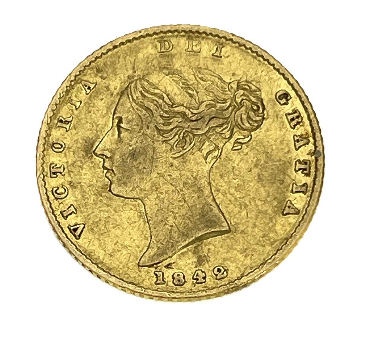 Victoria, Half Sovereign, 1842. S3859