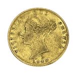 Victoria, Half Sovereign, 1842. S3859