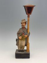 A Black Forest 'whistling' automaton, early 20th Century, in the manner of Karl Griesbaum, in the