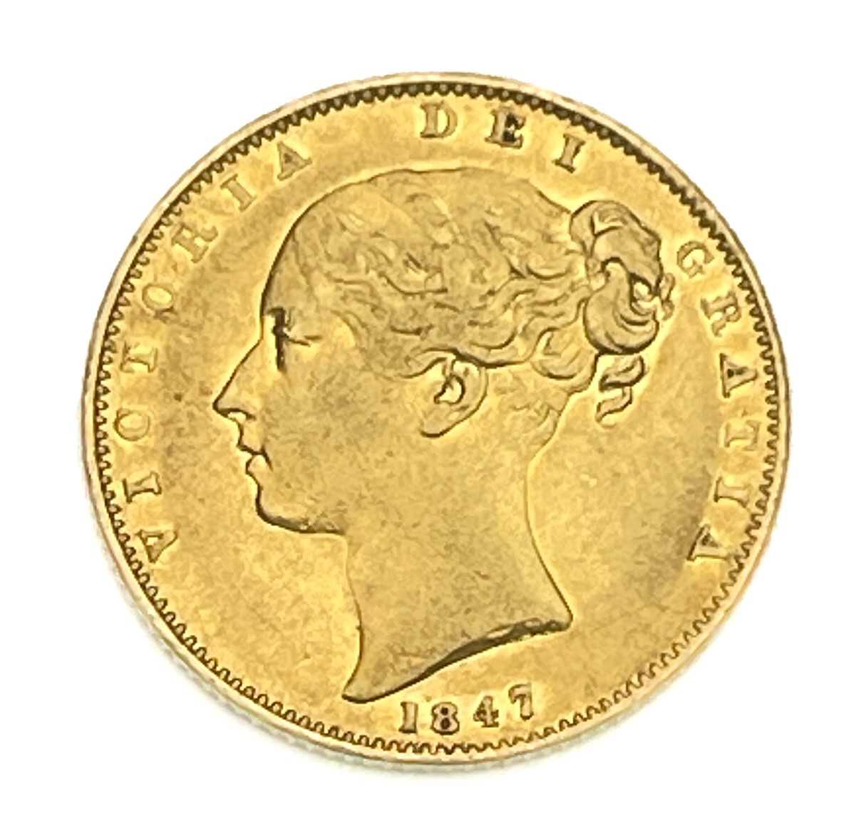 Victoria, Sovereign, 1847. S3852