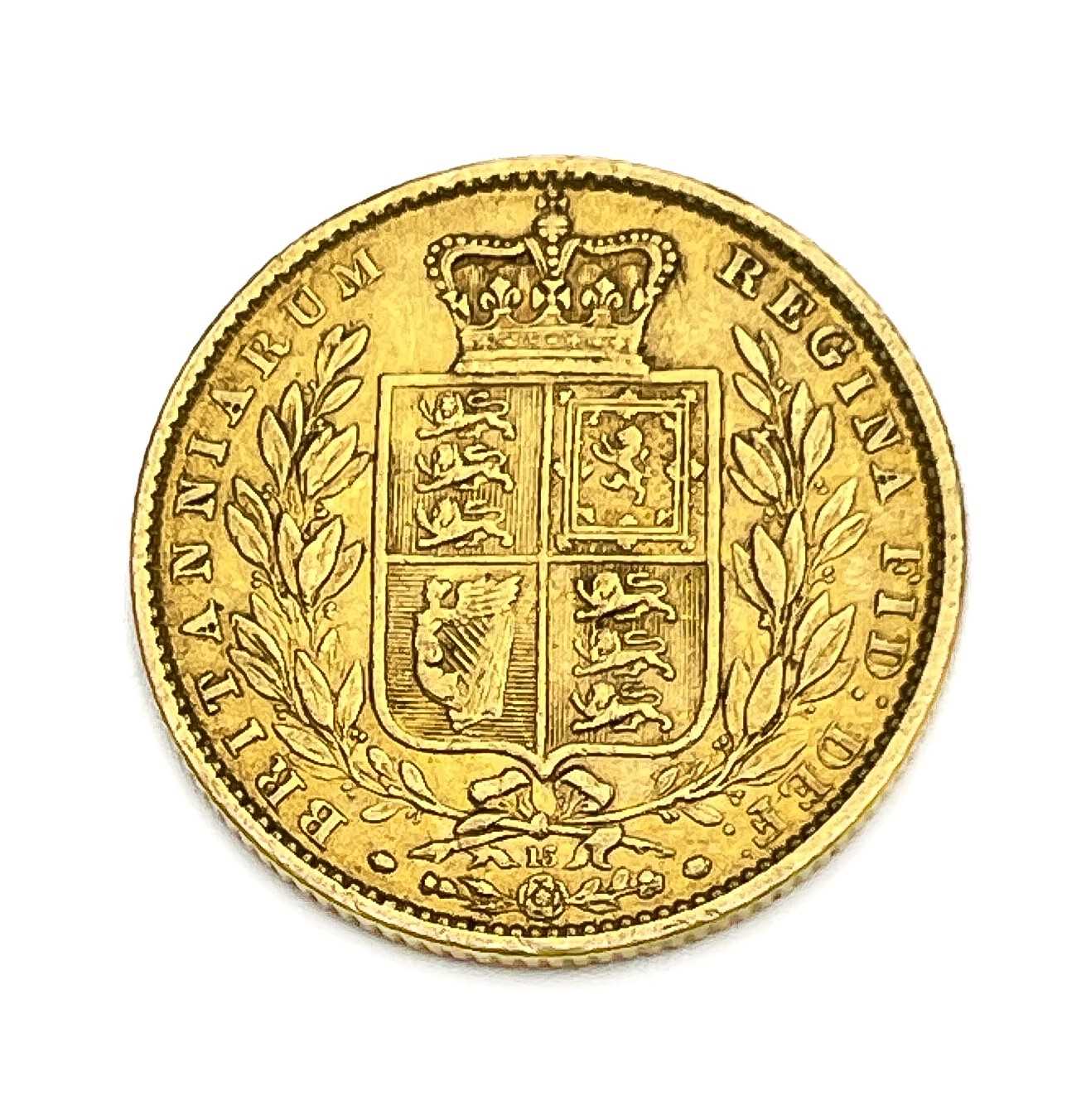 Victoria, Sovereign, 1863, Die No. 15. S3853 - Image 2 of 2