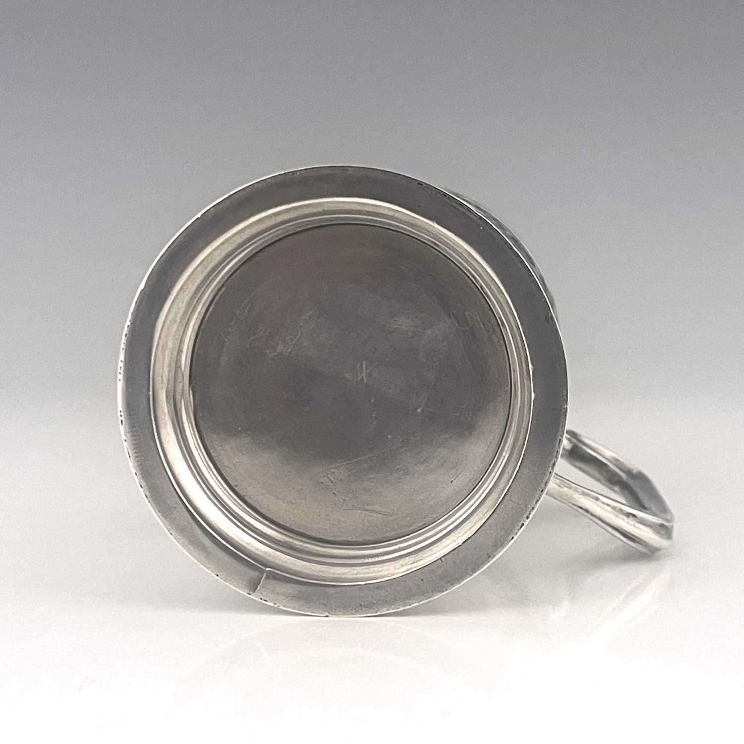 Kate Harris for William Hutton and Sons, an Arts and Crafts silver and enamelled mug, London 1903, - Image 6 of 6