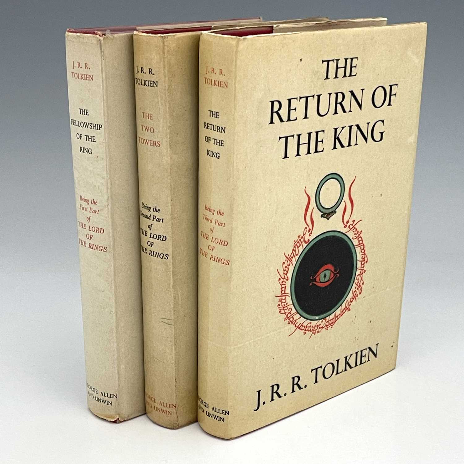 Tolkien, J.R.R. 'The Fellowship of The Ring', 1965, 'The Two Towers', 1965 and 'The Return of The