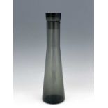 Domhnall O'Broin for Caithness, a Scottish Modernist glass Stroma decanter, circa 1965, slender