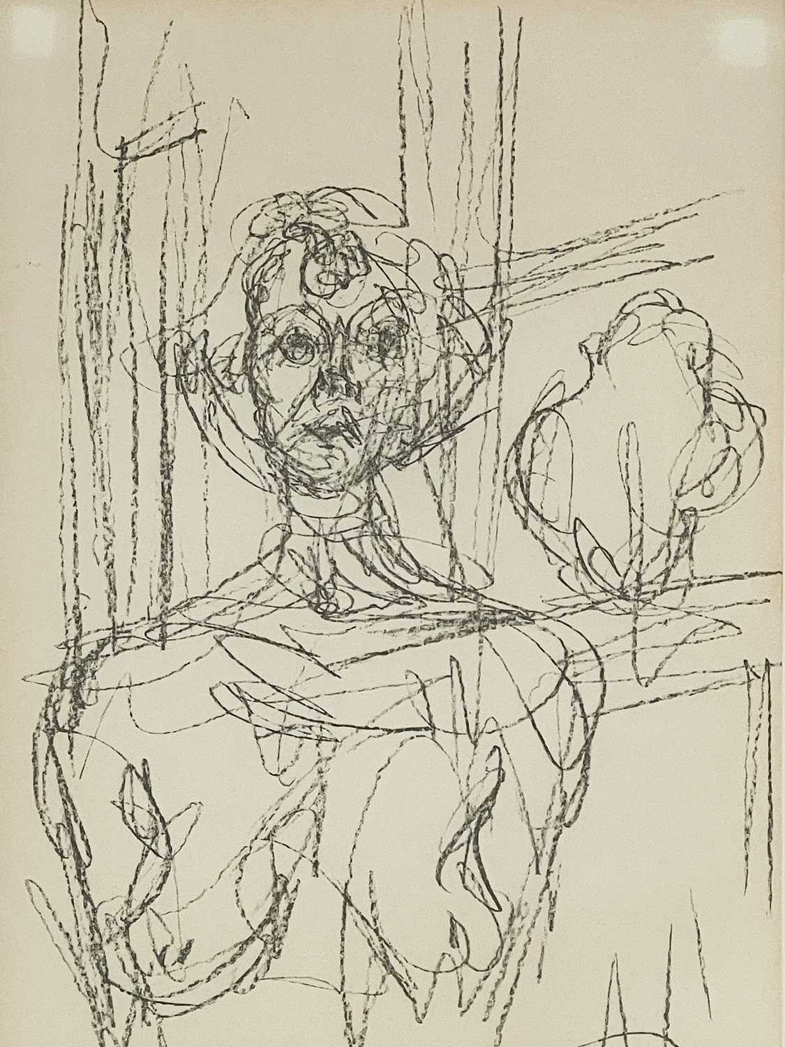 Alberto Giacometti (Swiss, 1901-1996), Femme en Bust - Atelier Mourlot, lithograph, 25 by 19cm,