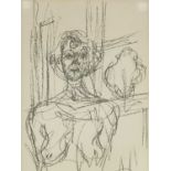Alberto Giacometti (Swiss, 1901-1996), Femme en Bust - Atelier Mourlot, lithograph, 25 by 19cm,