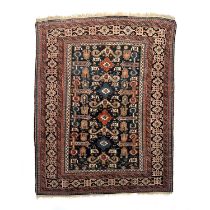 A Caucasian Pepedril tribal rug, 177cm x 140cm