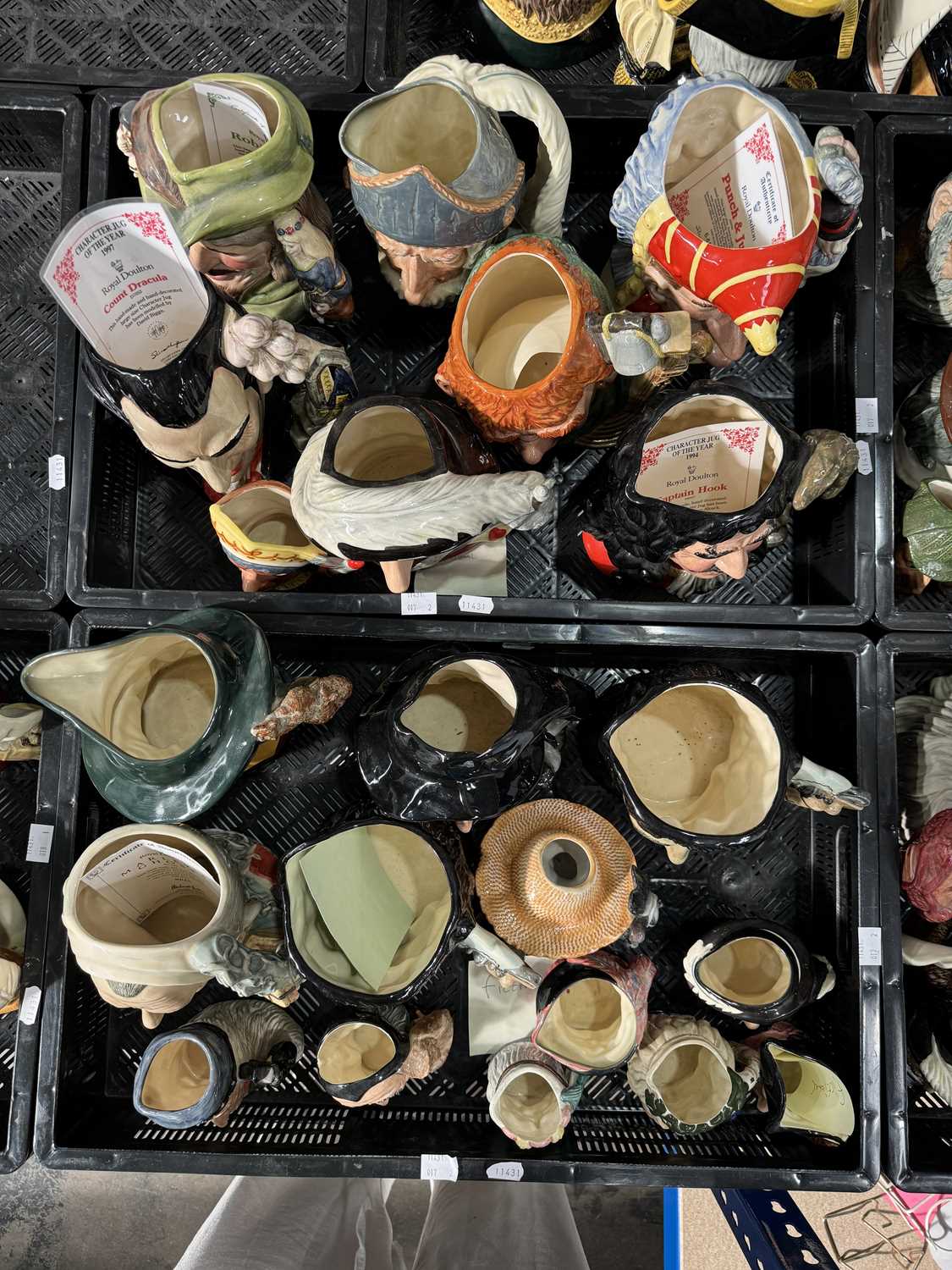 Doulton Character Jugs: a collection of large and small fictional character jugs including ' - Image 2 of 2